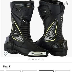 LuxHide motocross motorcycle off-road atv boots size 11 only used once